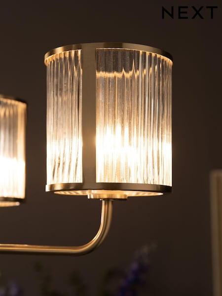Clear/Brass Hertford 3 Light Pendant Spare Part for T98613 (D27235) | £14
