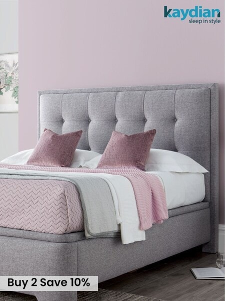 Kaydian Grey Falstone Ottoman Bed (D27307) | £810 - £990