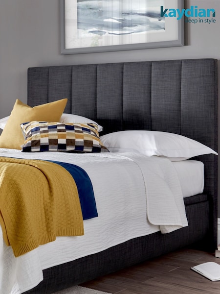 Kaydian Grey Medburn Ottoman Bed (D27310) | £1,000 - £1,200