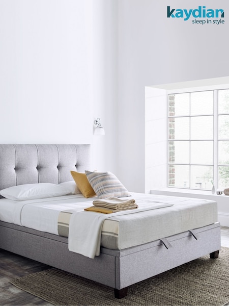 Kaydian Grey Walkworth Ottoman Bed (D27317) | £975 - £1,275