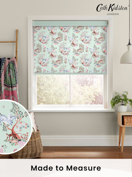 Cath Kidston Mint Green Magical Kingdom Made to Measure Roller Blinds (D30045) | £58