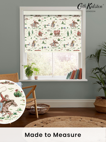 Cath Kidston Multi Cowboy Made To Measure Roller Blinds (D30056) | £58