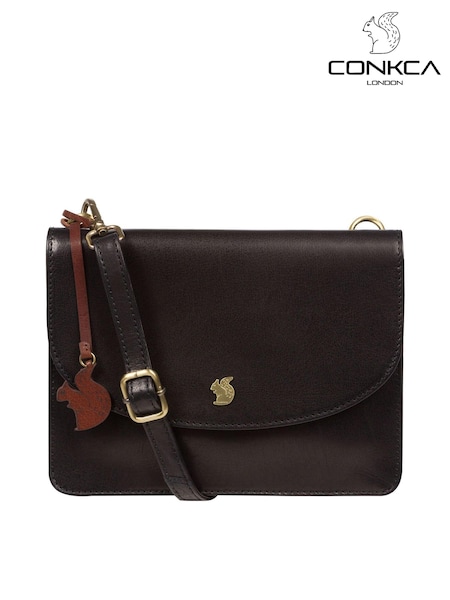 Conkca Cara Leather Cross-Body Clutch Bag (D32794) | £49