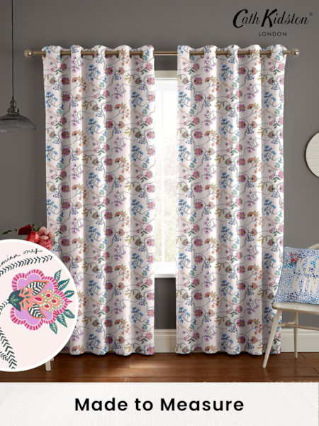 Cath Kidston Multi Wild Ones Made To Measure 100% Cotton Curtains (D32905) | £82