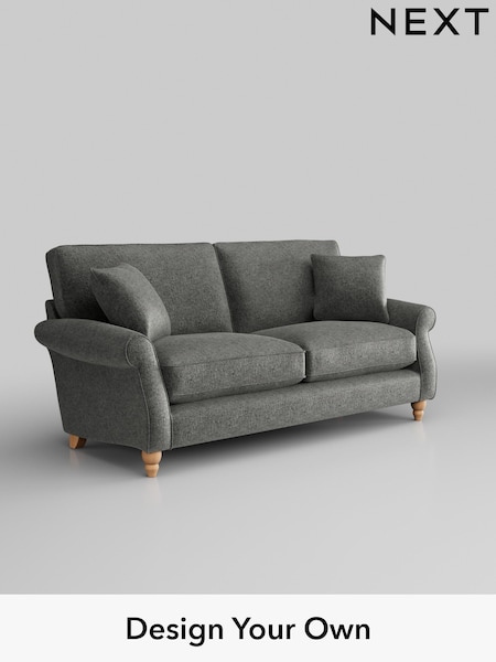 Plush Chenille/Dark Grey Ashford Relaxed Sit (D33587) | £1,425