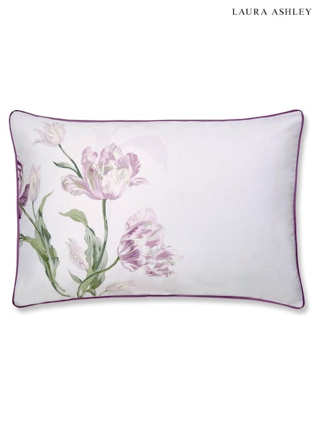 Laura Ashley Set of 2 Grape Purple 220 Thread Count Gosford 100% Cotton Pilowcase (D33919) | £22