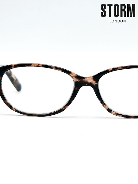 Storm Tortoiseshell Brown Reading Glasses (D34282) | £20