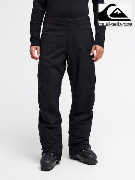 Black - Regular Quiksilver Estate Pt Technical Snow Trousers