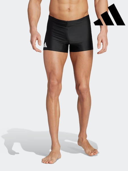 adidas Black Solid Swim Boxers (D35309) | £23