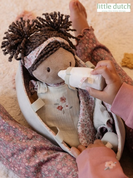 Little Dutch Baby Doll Evi In Basket Toy