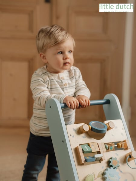 Little Dutch Multi-activity Baby Walker Wooden Toy