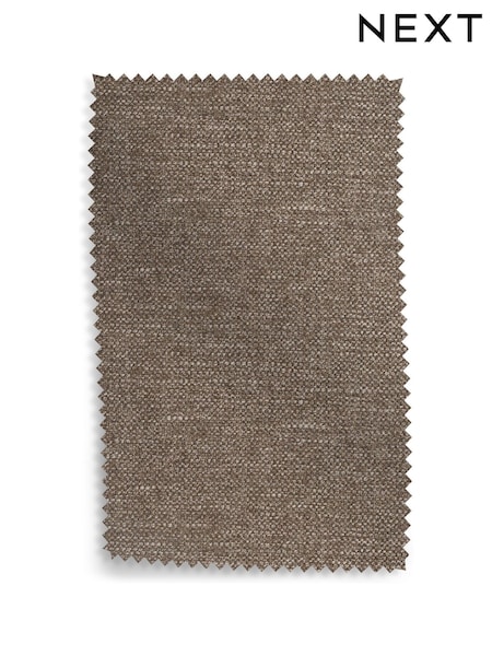 Fabric by Metre Chunky Weave Dark Natural (D35592) | £100 - £400