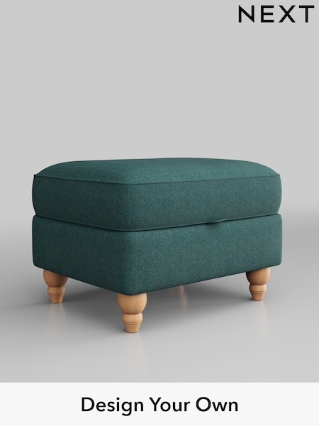 Tweedy Chenille/Dark Teal Green Ashford (D35646) | £450