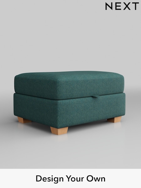 Tweedy Chenille/Dark Teal Green Heath Highback (D35652) | £425