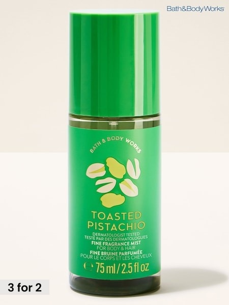 Toasted Pistachio - Bath & Body Works Travel Size Fine Fragrance Mist 75ml