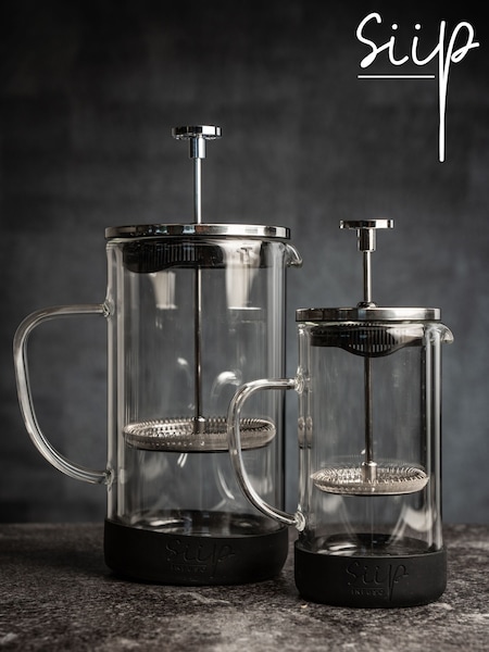 SIIP Clear 3 Cup Double Walled Cafetiere (D38882) | £23