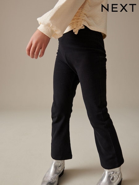 Black Flare Leggings (3-16yrs) (D38905) | £5 - £10