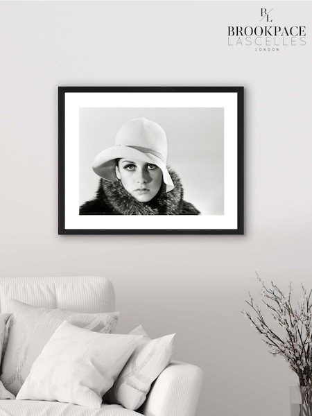 Brookpace Lascelles Black Twiggy Pose Framed Wall Art (D39478) | £160