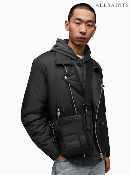 AllSaints Black Falcon Ns Pouch (D39785) | £149