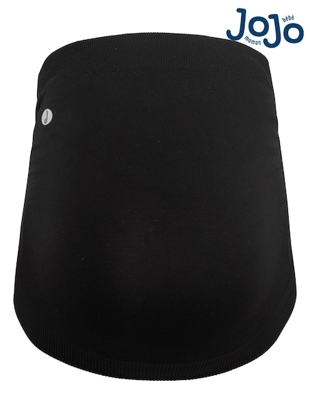 JoJo Maman Bébé Black Seamless Support Workout Bump Band (D40976) | £18