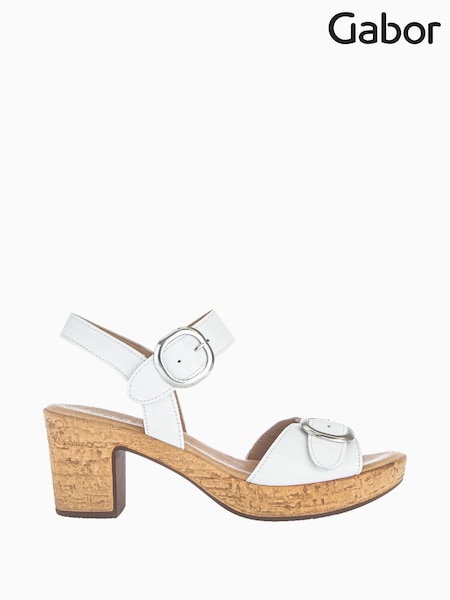 Gabor Fantastica Leather Open Toe Sandals (D43430) | £95