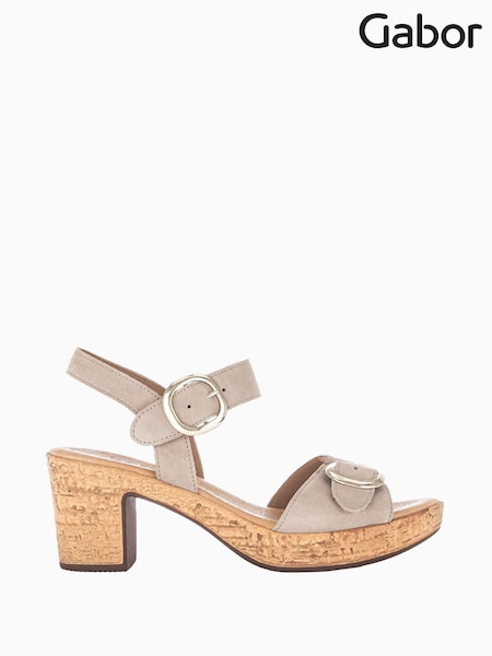 Gabor Fantastica Leather Open Toe Sandals (D43432) | £95