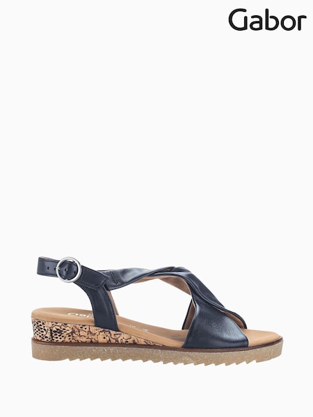 Gabor Rich Leather Sandals (D43452) | £90