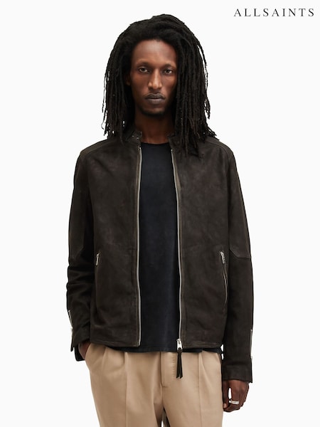 AllSaints Grey Cora Jacket (D43589) | £429