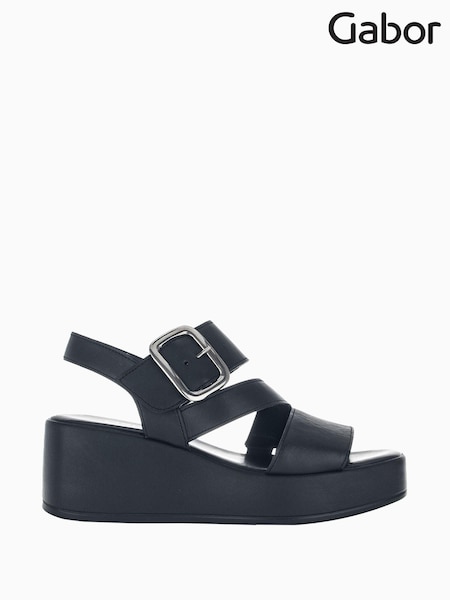 Gabor Java Leather Strap Sandals (D44751) | £95
