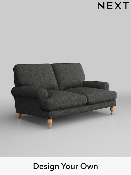 Boucle Weave Easy Clean/Charcoal Grey Erin Deep Relaxed Sit (D44890) | £1,075