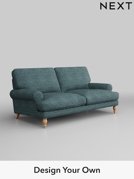 Boucle Weave Easy Clean/Dark Teal Green Erin Deep Relaxed Sit (D44894) | £1,175