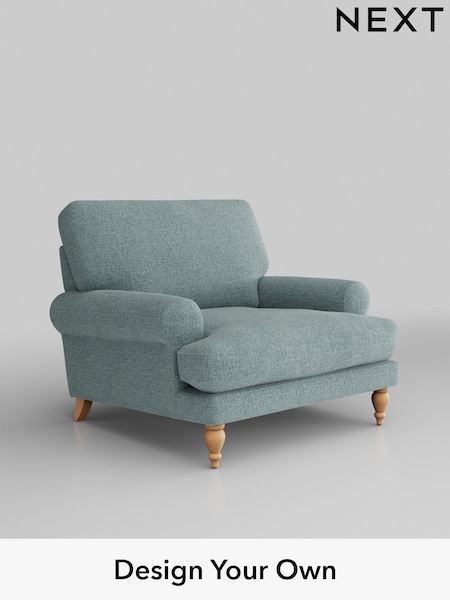 Chunky Chenille/Light Teal Green Erin Deep Relaxed Sit (D44910) | £875
