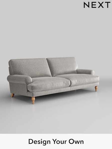 Plush Chenille/Light Grey Erin Deep Relaxed Sit (D44941) | £1,375