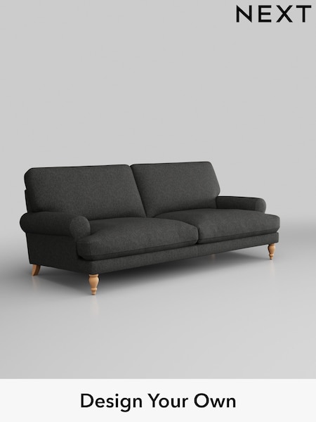 Tweedy Blend Easy Clean/Charcoal Grey Erin Deep Relaxed Sit (D44970) | £1,275