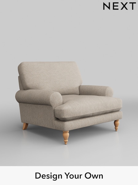 Tweedy Chenille/Mid Natural Erin Deep Relaxed Sit (D44990) | £775