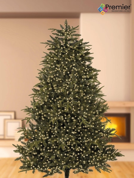 Premier Decorations Ltd Tree Brights 18.7m Christmas Lights with Timer (D46928) | £24