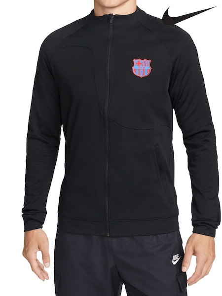 Nike Black Chrome Barcelona Anthem Jacket Kids (D48292) | £75