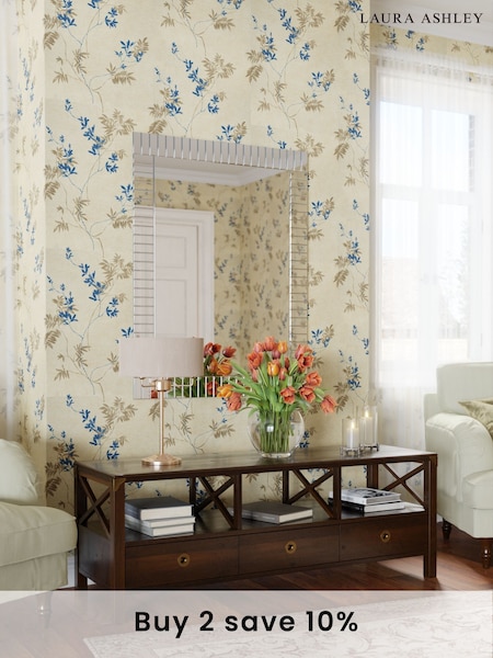 Laura Ashley Brown Balmoral Wide Tv Unit (D49792) | £925