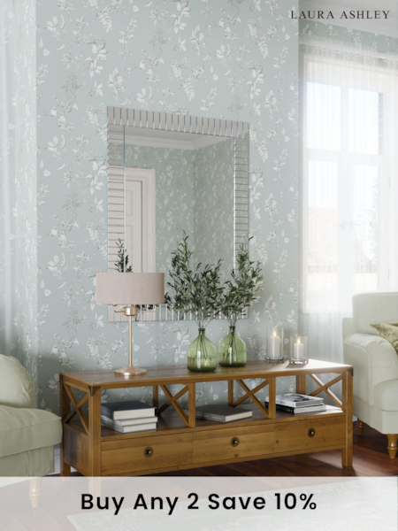 Laura Ashley Honey Gold Balmoral Wide Tv Unit (D49793) | £925