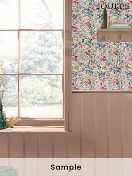 Joules Cream Sanders Ditsy Wallpaper (D50300) | £1