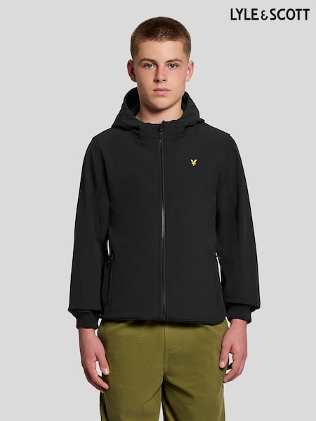 Black - Lyle & Scott Softshell Jacket