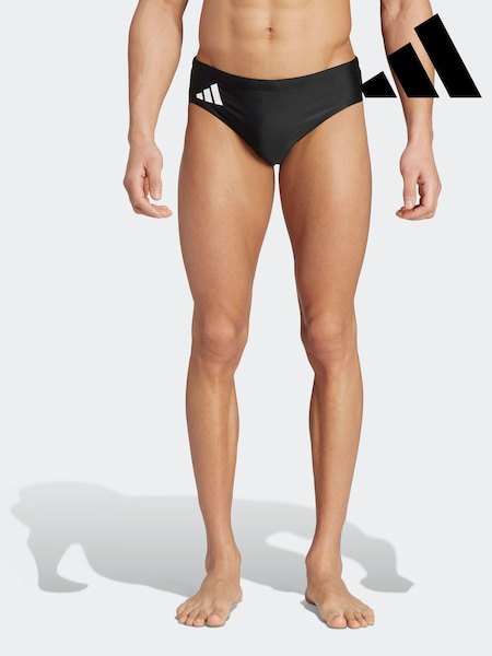 adidas Black Solid Swim Trunks (D52510) | £18