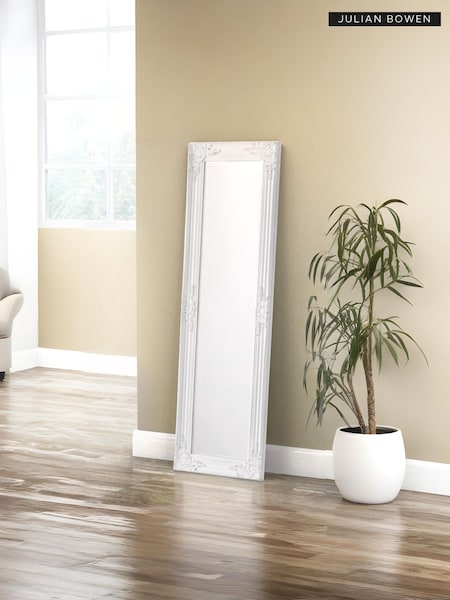 Julian Bowen White Palais Dress Mirror (D52704) | £95