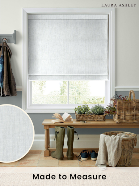 Laura Ashley Green Ambrose Made to Measure Roman Blinds (D54117) | £89