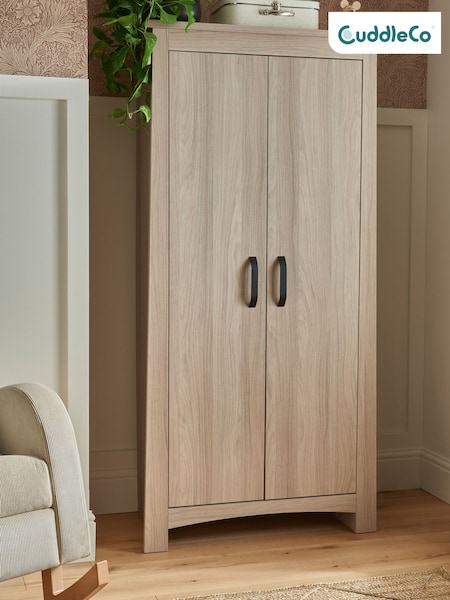 Cuddleco Ash Isla 2 Door Nursery Wardrobe (D56221) | £349