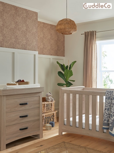 Cuddleco Ash Isla 2 Piece Nursery Furniture Set (D56232) | £649