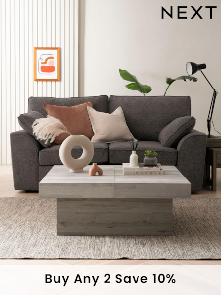 Grey Bronx Storage Coffee Table (D56834) | £299
