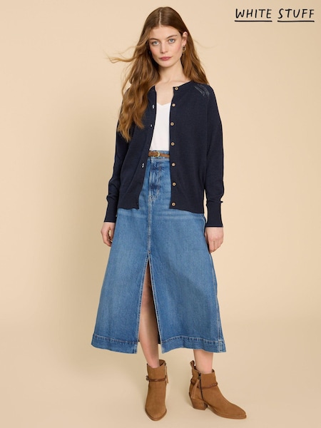 White Stuff Blue Lulu Cardigan (D57266) | £45