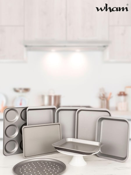 Wham Silver Baker Salt Roaster Tray Set (D58639) | £76