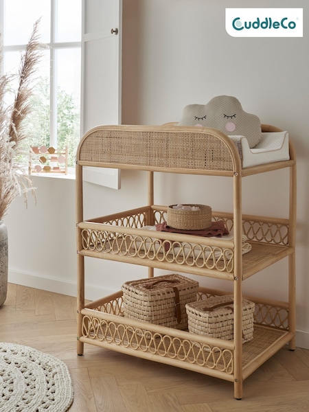 Cuddleco Natural Aria Rattan Changer (D59200) | £0